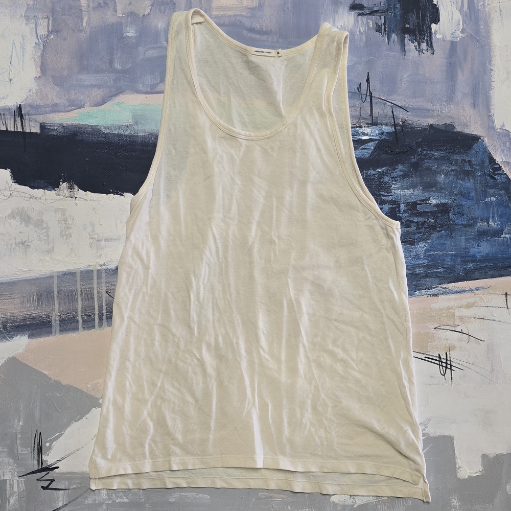 Classic White Men's Tank Top